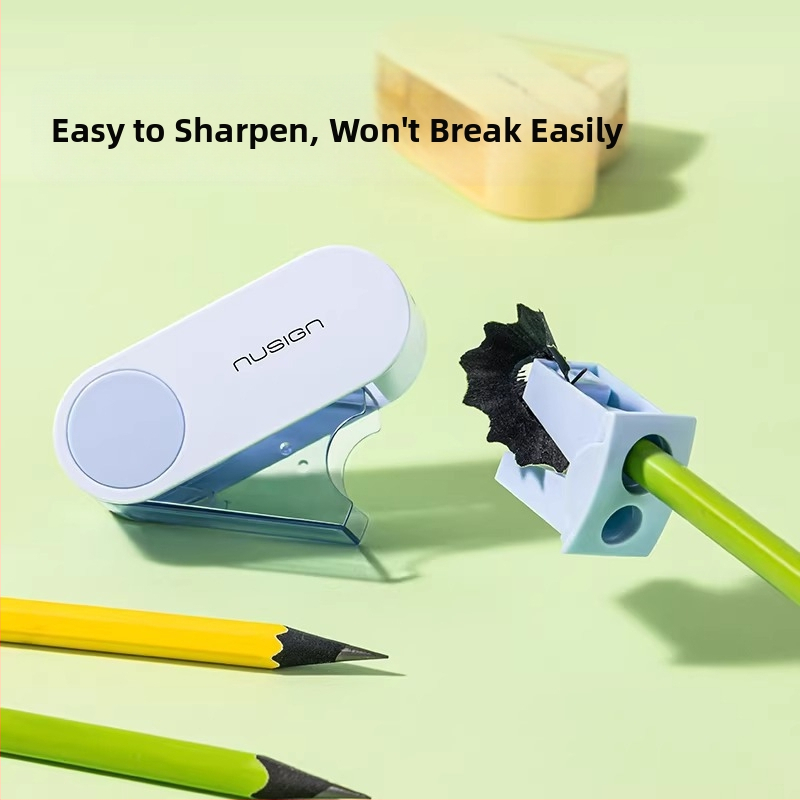 Ostrička na ceruzky s dvoma otvormi – ručné, plastové, NS074 model, bez elektriny