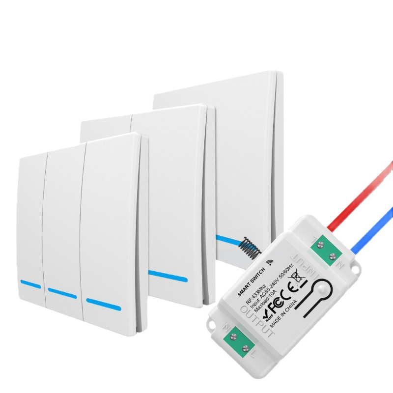 Bežični RF433 Daljinski Prekidač za Kućnu Upotrebu, CE Certifikat, Bez Žica, 0–40°C