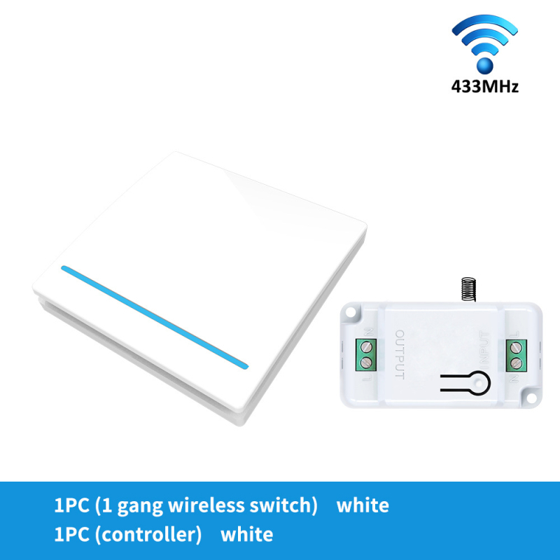Bežični RF433 Daljinski Prekidač za Kućnu Upotrebu, CE Certifikat, Bez Žica, 0–40°C