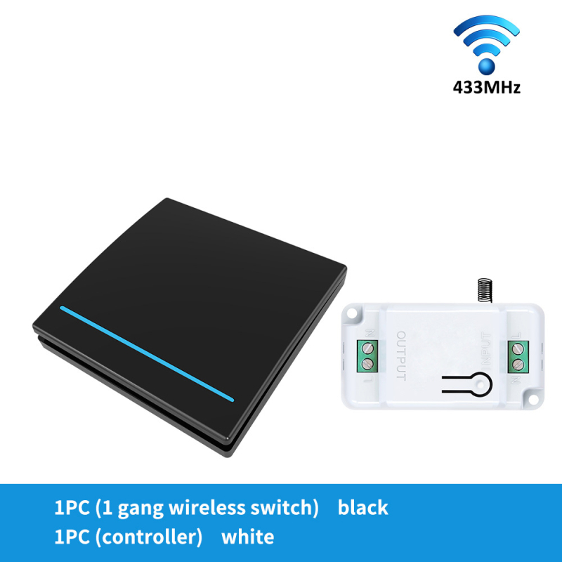 Bežični RF433 Daljinski Prekidač za Kućnu Upotrebu, CE Certifikat, Bez Žica, 0–40°C