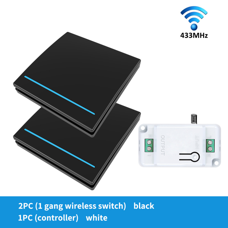 Bežični RF433 Daljinski Prekidač za Kućnu Upotrebu, CE Certifikat, Bez Žica, 0–40°C
