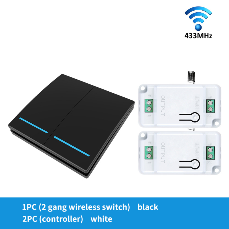 Bežični RF433 Daljinski Prekidač za Kućnu Upotrebu, CE Certifikat, Bez Žica, 0–40°C