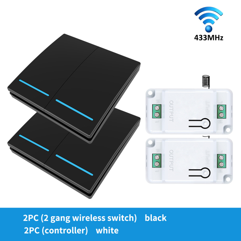Bežični RF433 Daljinski Prekidač za Kućnu Upotrebu, CE Certifikat, Bez Žica, 0–40°C