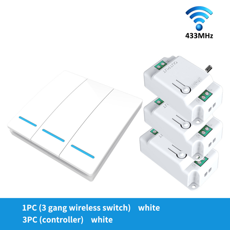 Bežični RF433 Daljinski Prekidač za Kućnu Upotrebu, CE Certifikat, Bez Žica, 0–40°C