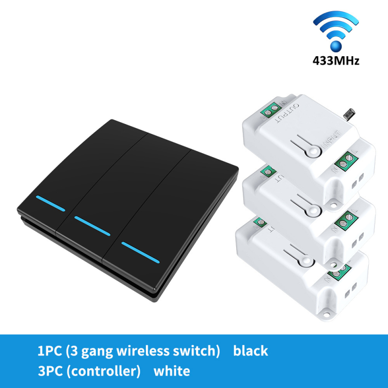 Bežični RF433 Daljinski Prekidač za Kućnu Upotrebu, CE Certifikat, Bez Žica, 0–40°C