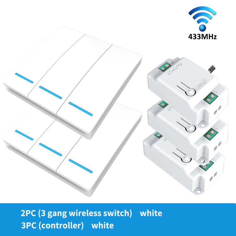 Bežični RF433 Daljinski Prekidač za Kućnu Upotrebu, CE Certifikat, Bez Žica, 0–40°C