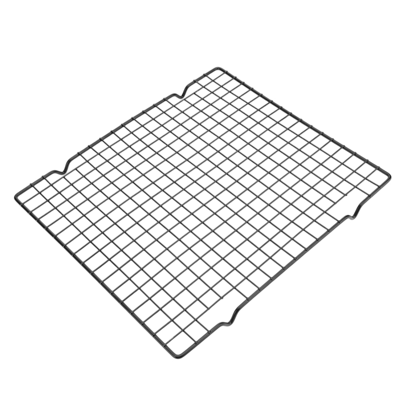 Rack de răcire pentru panificație – oțel inoxidabil, pătrat; electropolizare și sudură cu puncte; multifuncțional, ușor de curățat, rezistent la rugină, antiaderent