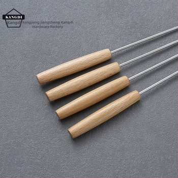 Vilička na horúci hrniec s drevenou rúčkou, nerezová oceľ, tlač loga a personalizácia