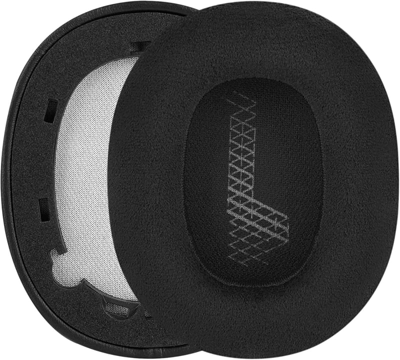 Obšitie ušných vankúšov pre JBL Duet NC E65BTNC LIVE650BT 660NC, imitovaná koža, OEM, kompatibilné s LIVE650BT a 660NC