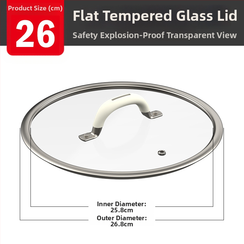 Univerzálny pokrievka na hrniec - 304 nerezová oceľ, Model g001, 1,6 kg, Badman, Moderná jednoduchosť