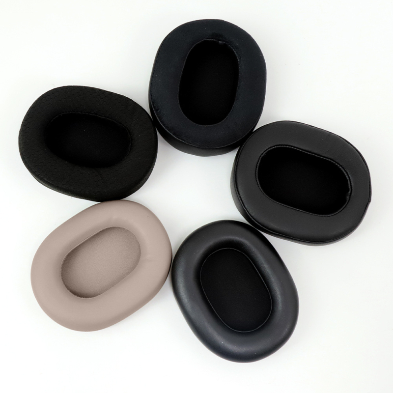 Carcasă din piele artificială pentru Sony WH-1000XM5 căști, model 1000XM5, material piele artificială, compatibil cu 1000XM5, montaj ușor și purtare confortabilă