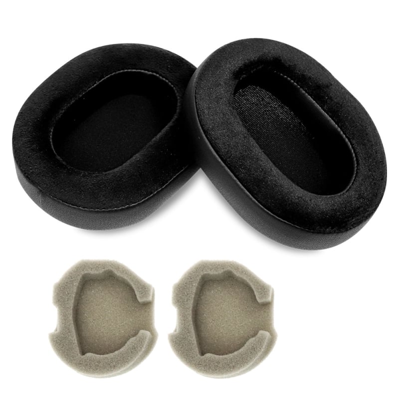 Carcasă din piele artificială pentru Sony WH-1000XM5 căști, model 1000XM5, material piele artificială, compatibil cu 1000XM5, montaj ușor și purtare confortabilă