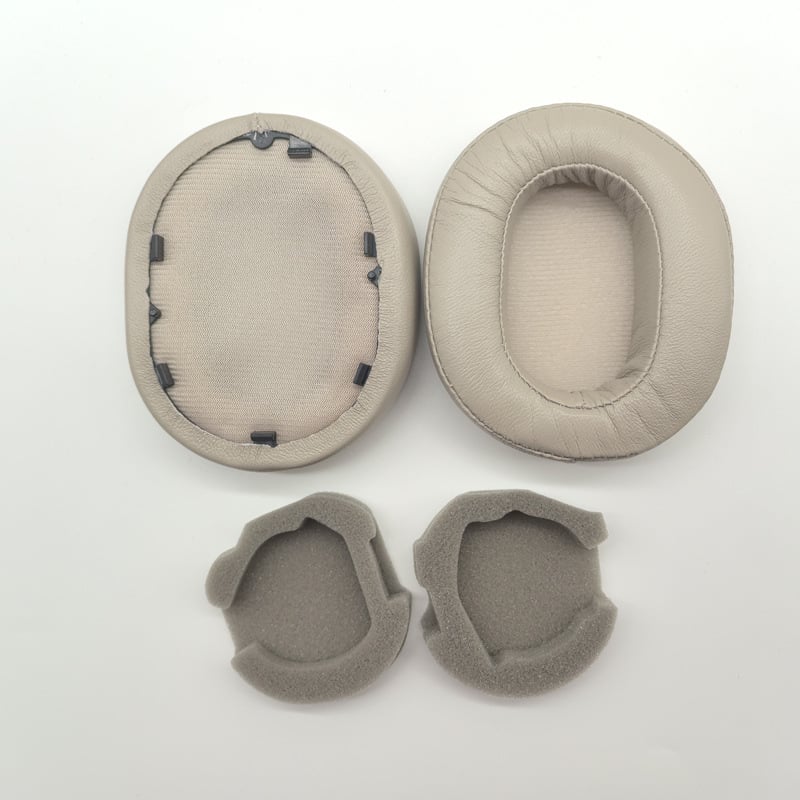 Carcasă din piele artificială pentru Sony WH-1000XM5 căști, model 1000XM5, material piele artificială, compatibil cu 1000XM5, montaj ușor și purtare confortabilă