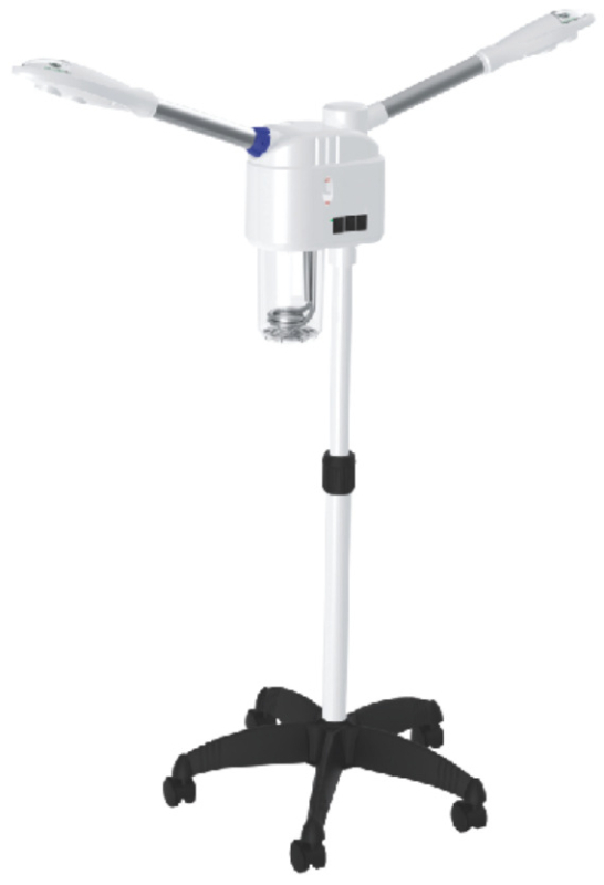 Aparat de abur facial cu plante medicinale, hidratare nano, spray cal și rece, 2 viteze, ceață 11–30 s, fără baterie