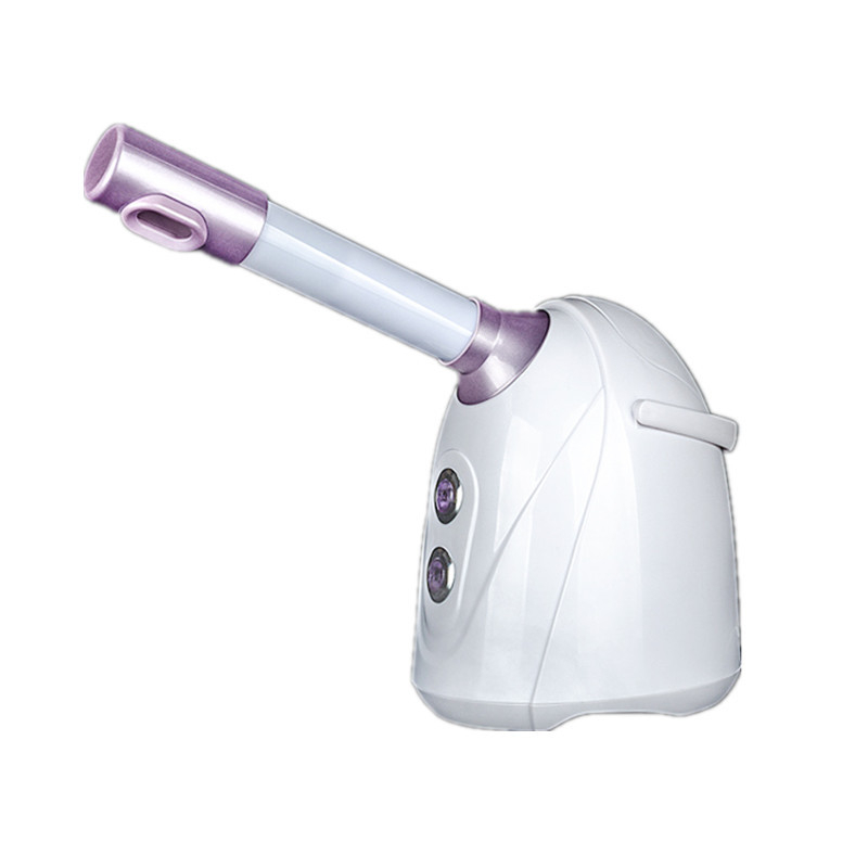 Aparat de abur facial cu plante medicinale, hidratare nano, spray cal și rece, 2 viteze, ceață 11–30 s, fără baterie