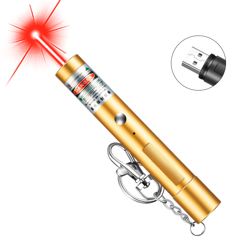 Lézer mutató toll 100 m hatótávolsággal, 532 nm hullámhosszal, beépített Li-ion akkumulátor, infravörös spot világítás