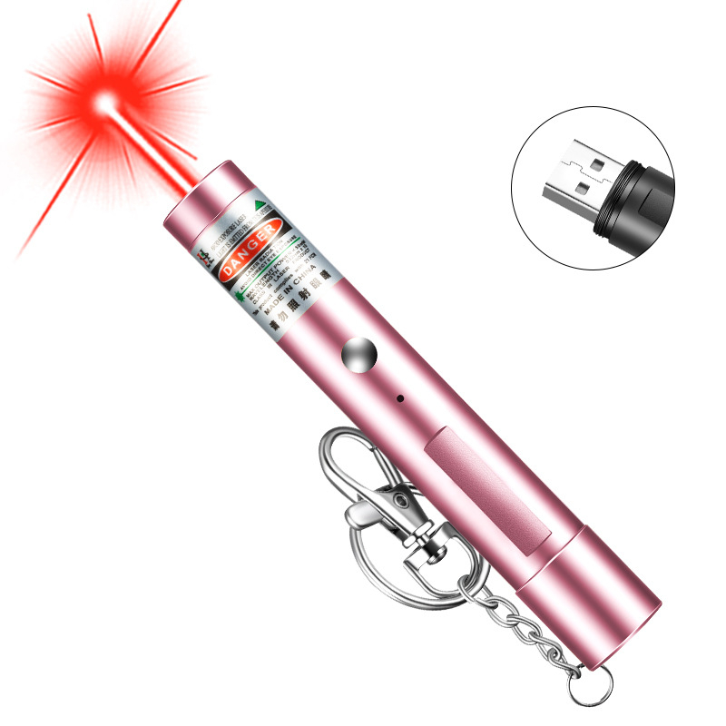 Lézer mutató toll 100 m hatótávolsággal, 532 nm hullámhosszal, beépített Li-ion akkumulátor, infravörös spot világítás