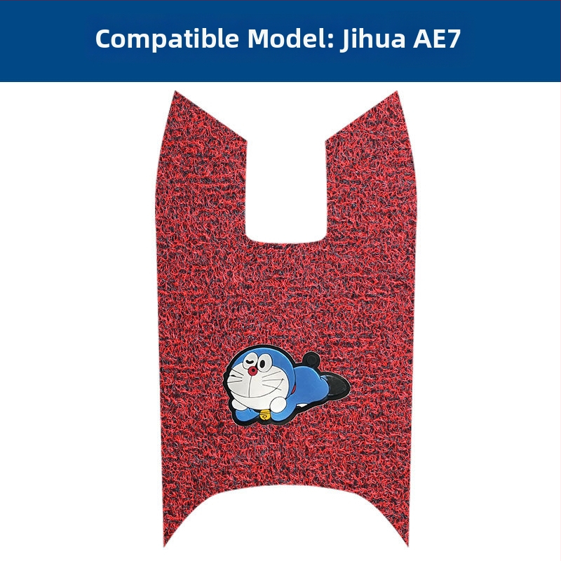 Elektrické vozidlo – predný pedálny podložka – vodotesný, protisklz, odolný voči opotrebeniu, Silk Coil materiál, brúsený povrch