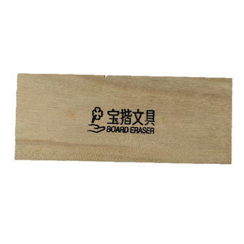 Shengdejin Ξύλινος σβηστήρας μαυροπίνακα με επιφάνεια από μαλλί προβάτου