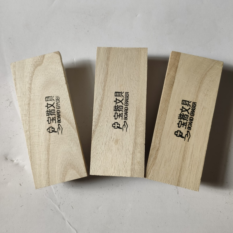 Shengdejin Ξύλινος σβηστήρας μαυροπίνακα με επιφάνεια από μαλλί προβάτου