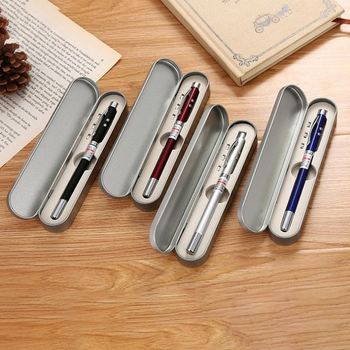 Stilou laser retractabil cu lanternă LED — patru în unu, mini cadou, imprimare logo, personalizare