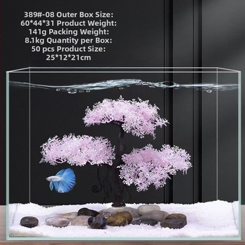 26 novih modela ukrasa za akvarij: umjetne vodene biljke, lončanice i bonsai ukrasi