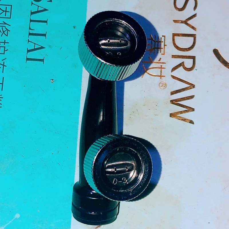 Επιστόμιο ψεκαστήρα σε σχήμα φτερού, διπλής κεφαλής, διπλών οπών, υψηλής πίεσης, λεπτή ομίχλη για γεωργική ατμοποίηση