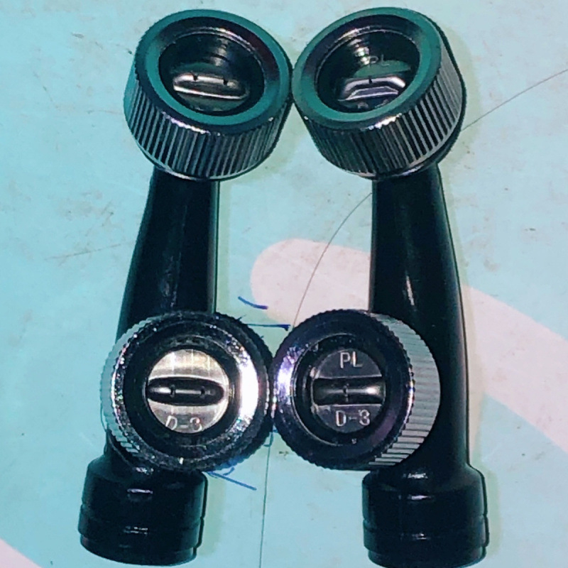 Επιστόμιο ψεκαστήρα σε σχήμα φτερού, διπλής κεφαλής, διπλών οπών, υψηλής πίεσης, λεπτή ομίχλη για γεωργική ατμοποίηση