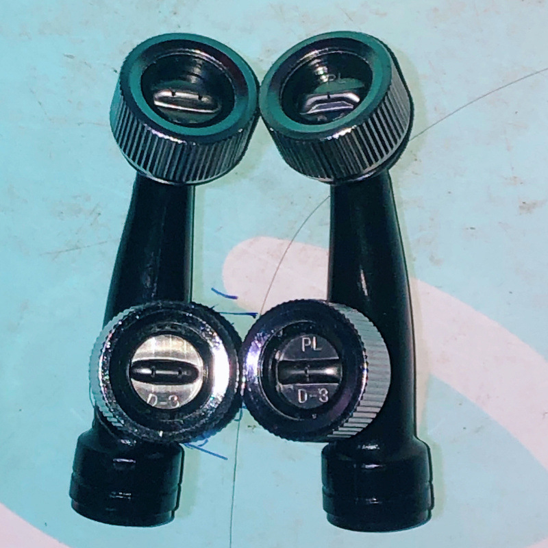 Επιστόμιο ψεκαστήρα σε σχήμα φτερού, διπλής κεφαλής, διπλών οπών, υψηλής πίεσης, λεπτή ομίχλη για γεωργική ατμοποίηση