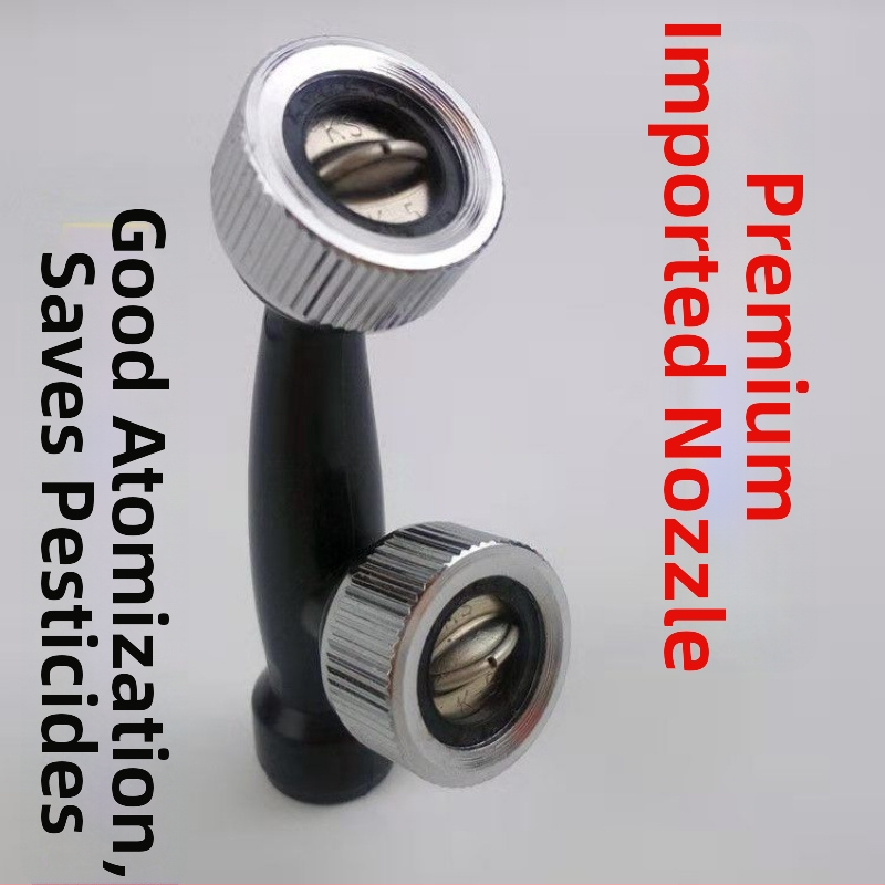 Ventilátorovou tryskou postrekovača, dvojhlavá, s dvomi otvormi, vysoký tlak, jemná hmla pre poľnohospodársku atomizáciu