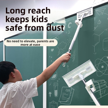 Textíliá na utieranie tabule – špeciálna handrička na utieranie krety, bez umývania rúk, bez prachu, mokré a suché použitie