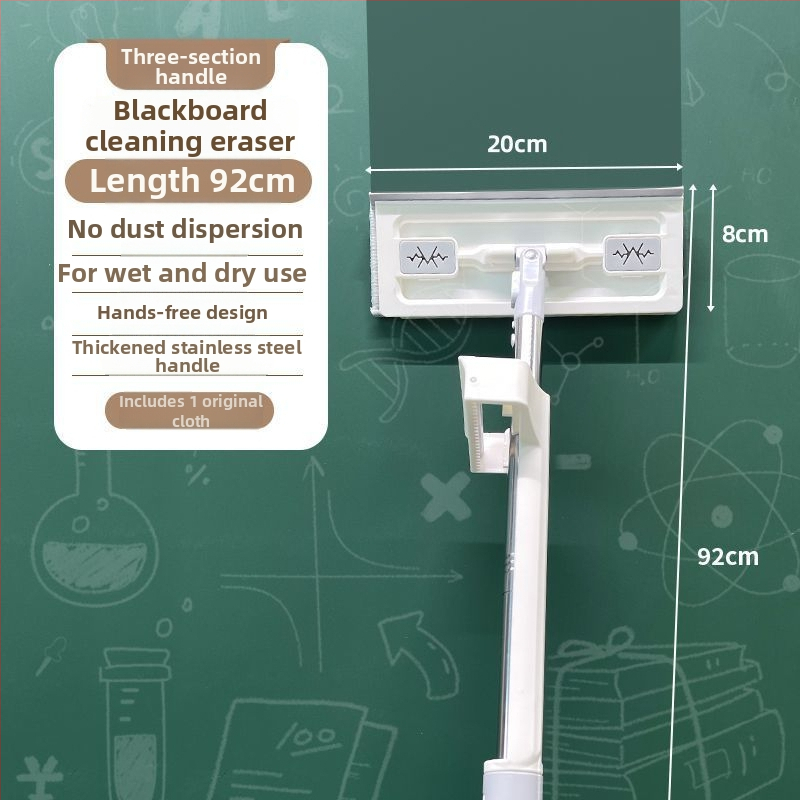 Textíliá na utieranie tabule – špeciálna handrička na utieranie krety, bez umývania rúk, bez prachu, mokré a suché použitie