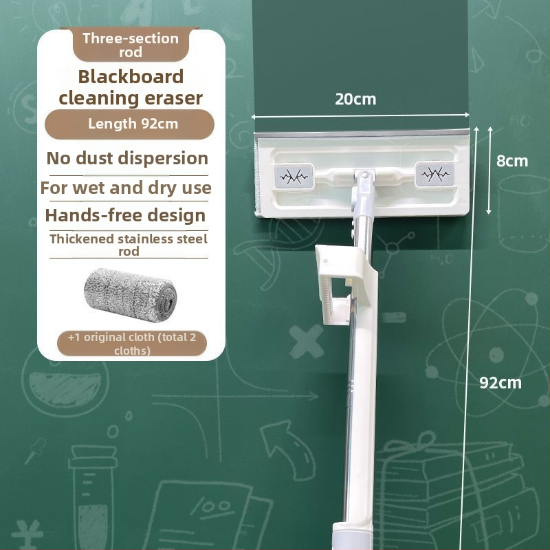 Textíliá na utieranie tabule – špeciálna handrička na utieranie krety, bez umývania rúk, bez prachu, mokré a suché použitie