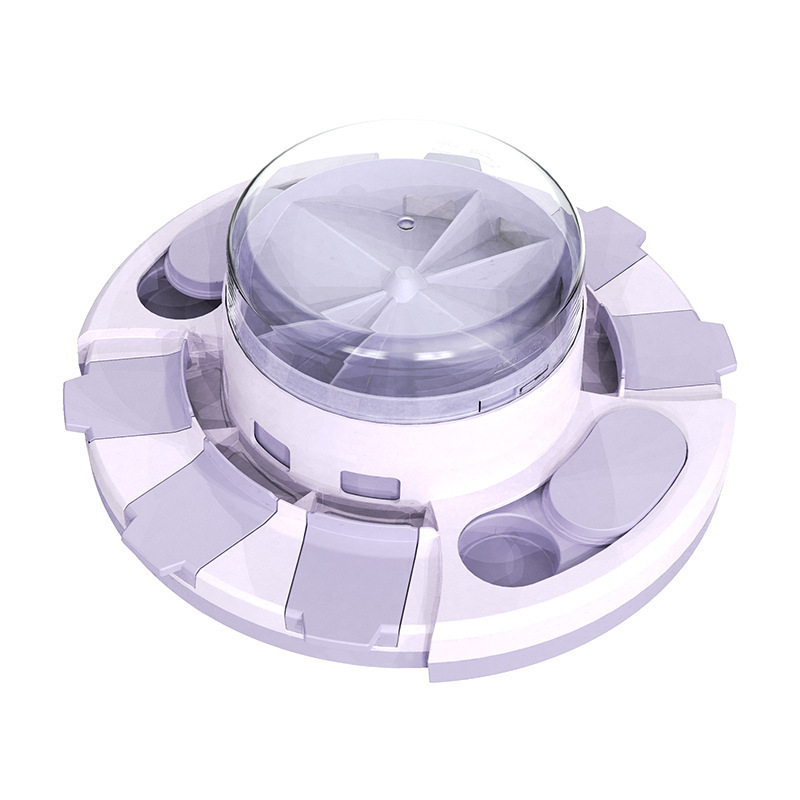 Automatska hranilica za vodne kućne ljubimce – plast, 12 komada u pakiranju, automatsko hranjenje