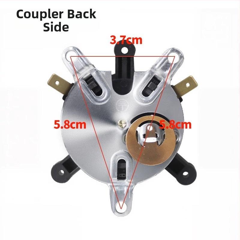 Συζευκτής ηλεκτρικού βραστήρα – καθολική άνω-κάτω βάση, διπλός διακόπτης ελέγχου θερμοκρασίας, εξάρτημα θέρμανσης