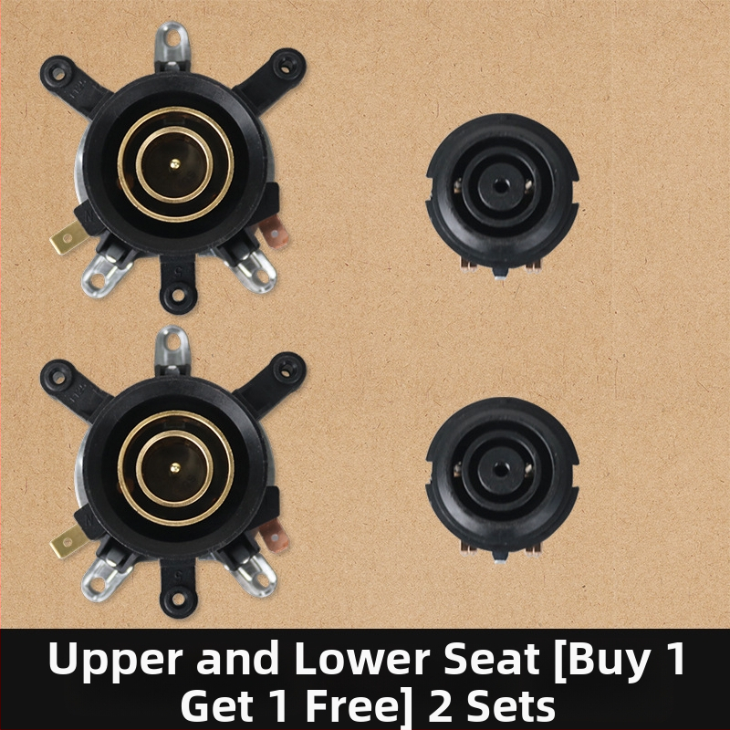 Συζευκτής ηλεκτρικού βραστήρα – καθολική άνω-κάτω βάση, διπλός διακόπτης ελέγχου θερμοκρασίας, εξάρτημα θέρμανσης