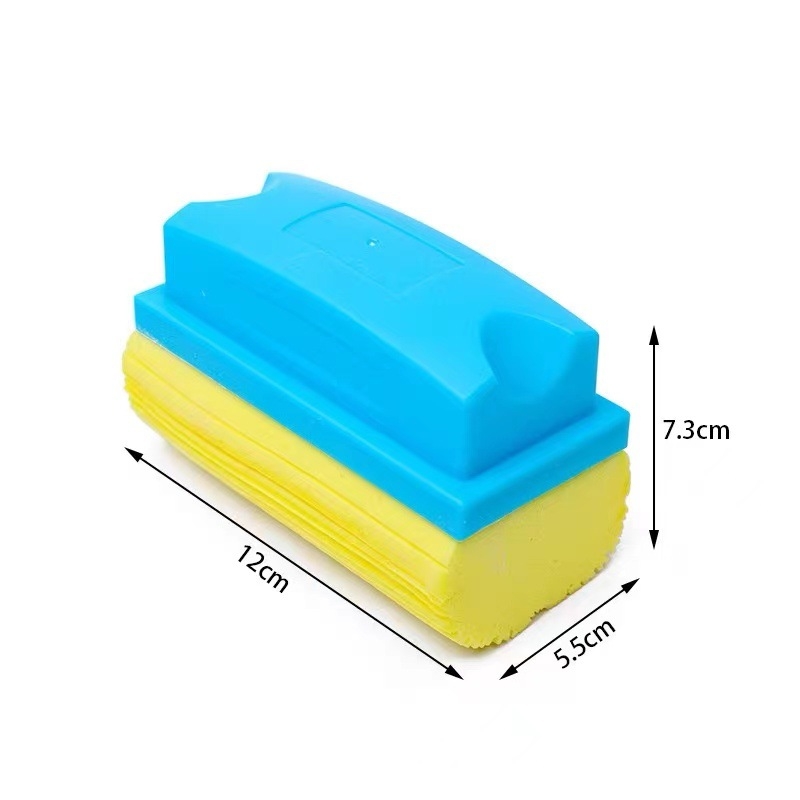 Radieră pentru tablă – suprafață din bumbac cu adeziv, spate din plastic, 85 g, 200 buc./cutie