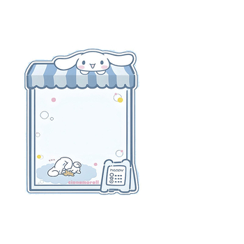 Brisiva magnetska ploča za bilješke na hladnjaku – EVA materijal, sladak stil, tjedni planer