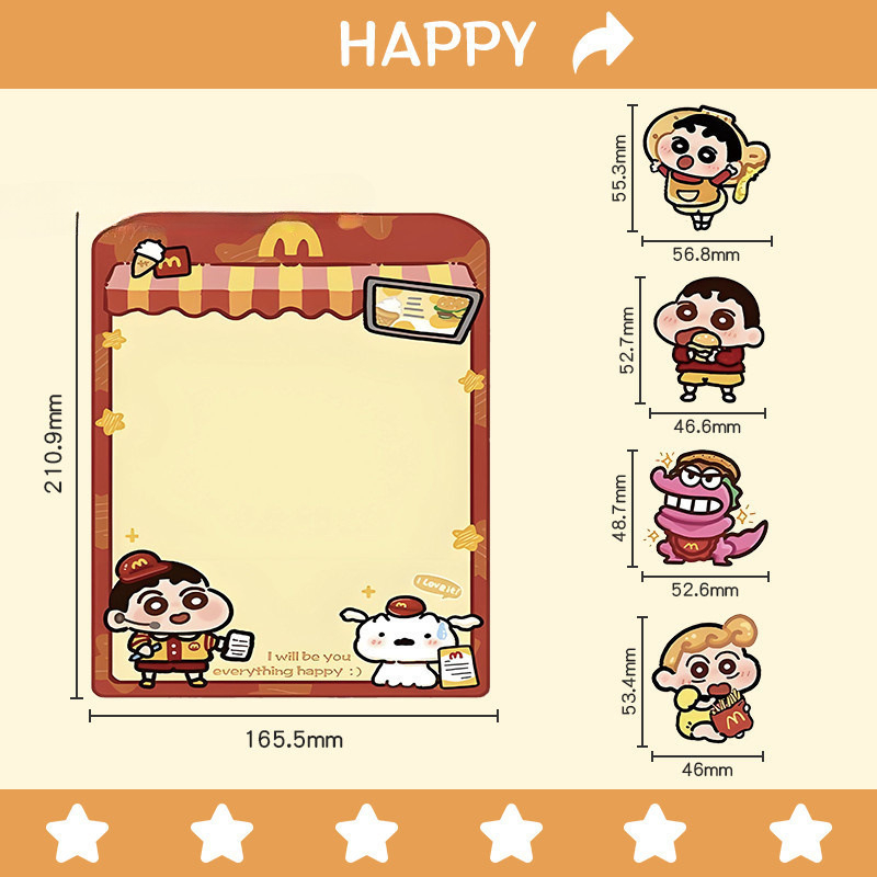 Brisiva magnetska ploča za bilješke na hladnjaku – EVA materijal, sladak stil, tjedni planer