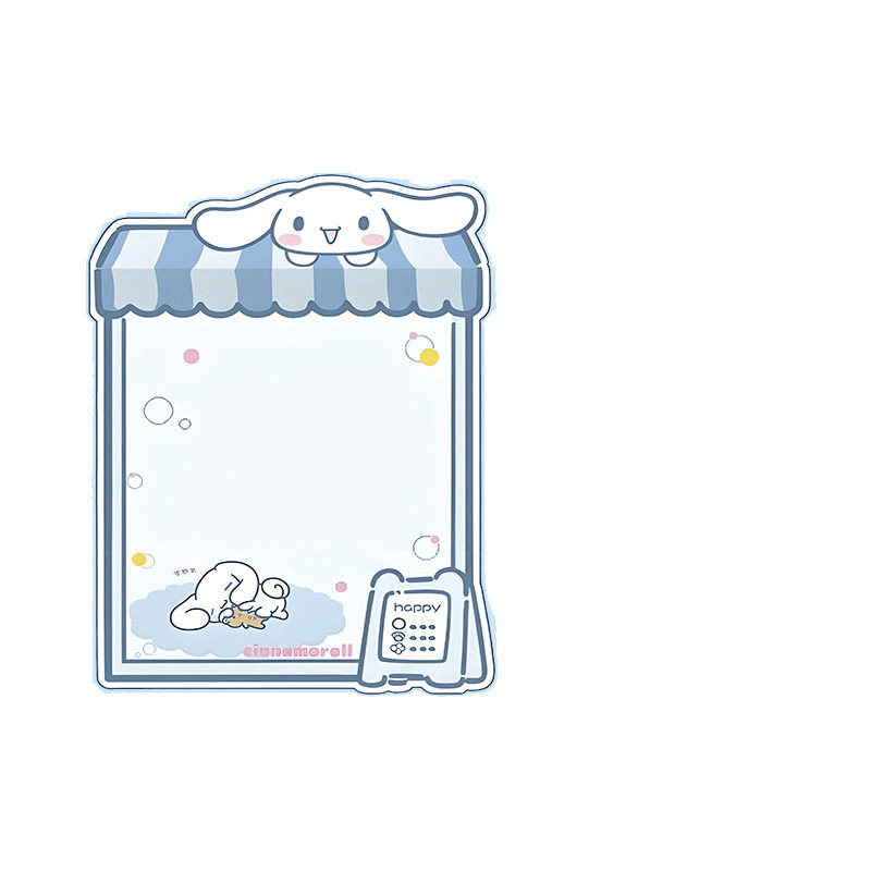 Brisiva magnetska ploča za bilješke na hladnjaku – EVA materijal, sladak stil, tjedni planer