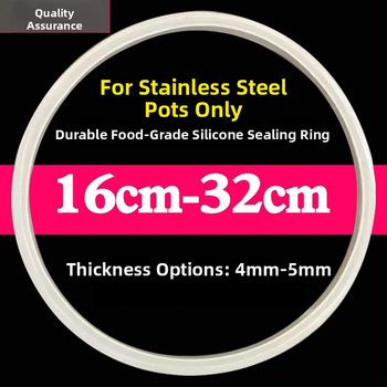 Σφραγιστικό δαχτυλίδι από σιλικόνη για κατσαρόλα πίεσης από ανοξείδωτο ατσάλι – κατάλληλο για ηλεκτρικούς μαγειρικούς και ρυζομάγειρες
