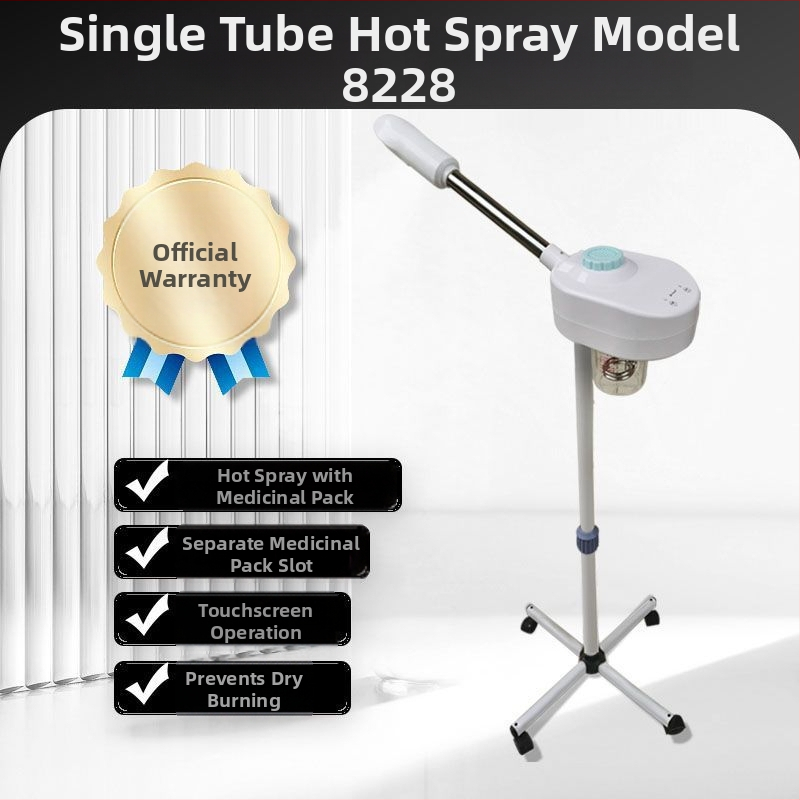 Taidong dvojkanálové zariadenie na tvár s horúcou a studenou parou, 3. rýchlosť, hmla do 10 s, bez zabudovanej batérie