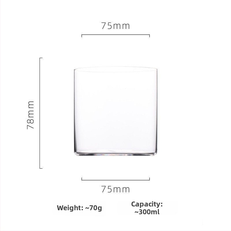 Ποτήρι ουίσκι Od jade, ιαπωνικού στυλ — κρυστάλλινο, χωρητικότητας 201–300 ml, βάρος 80 g