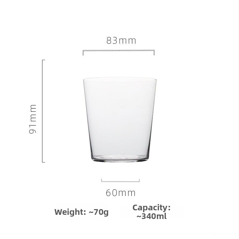 Ποτήρι ουίσκι Od jade, ιαπωνικού στυλ — κρυστάλλινο, χωρητικότητας 201–300 ml, βάρος 80 g