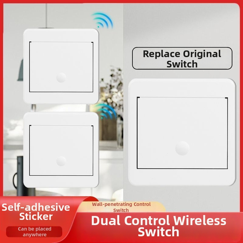 Comutator wireless cu telecomandă pentru iluminat de uz casnic (-10°C până la 55°C, certificare Detection, tip comutator: telecomandă)