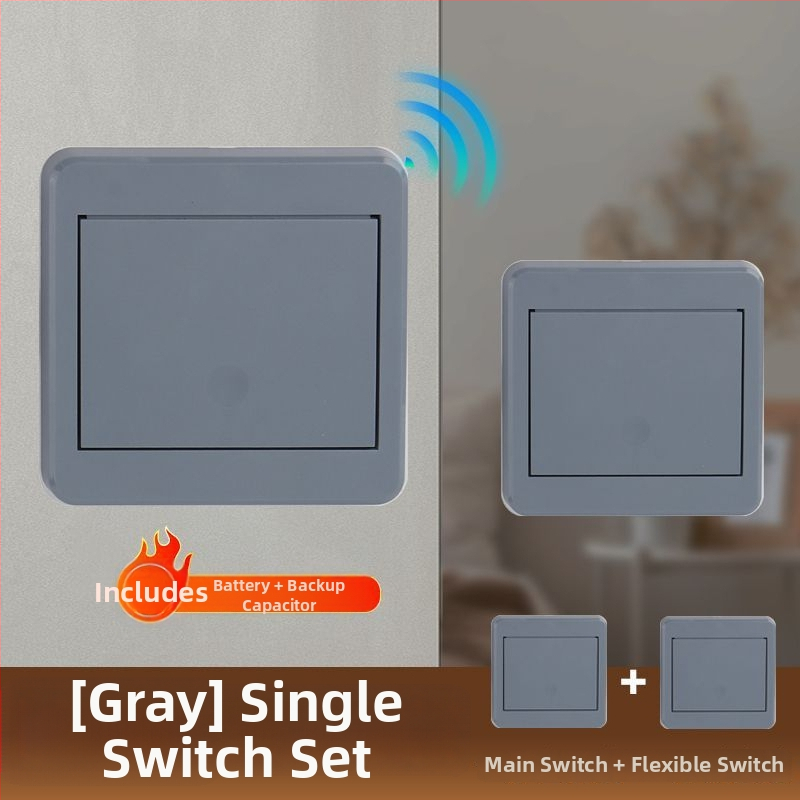 Comutator wireless cu telecomandă pentru iluminat de uz casnic (-10°C până la 55°C, certificare Detection, tip comutator: telecomandă)