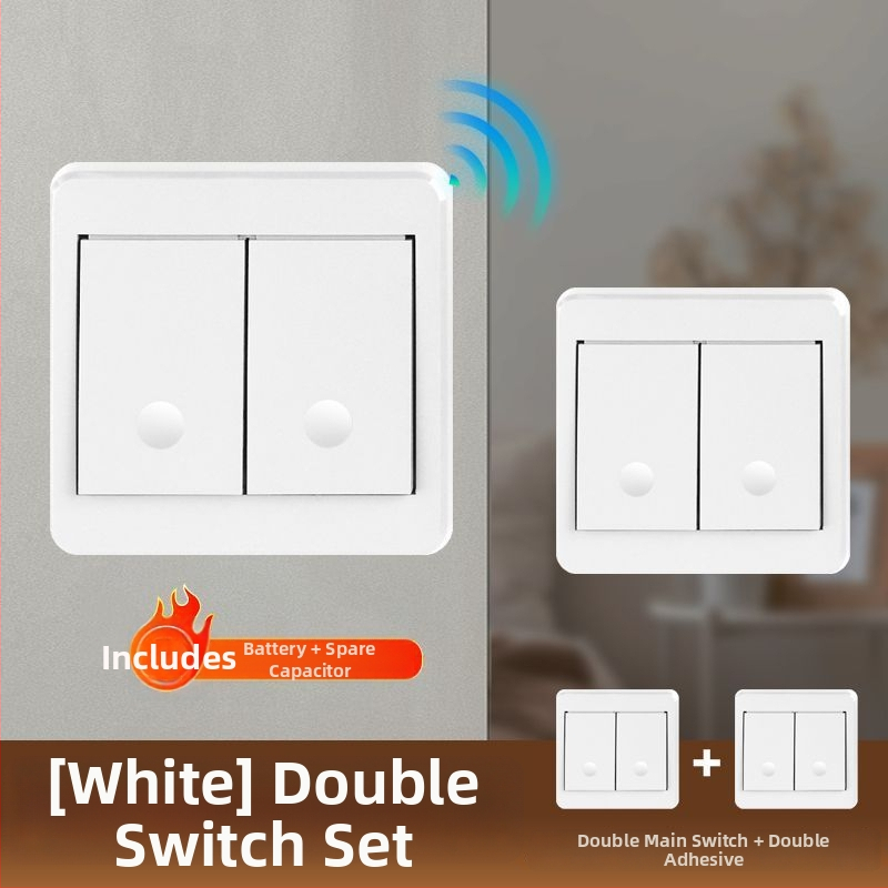 Comutator wireless cu telecomandă pentru iluminat de uz casnic (-10°C până la 55°C, certificare Detection, tip comutator: telecomandă)