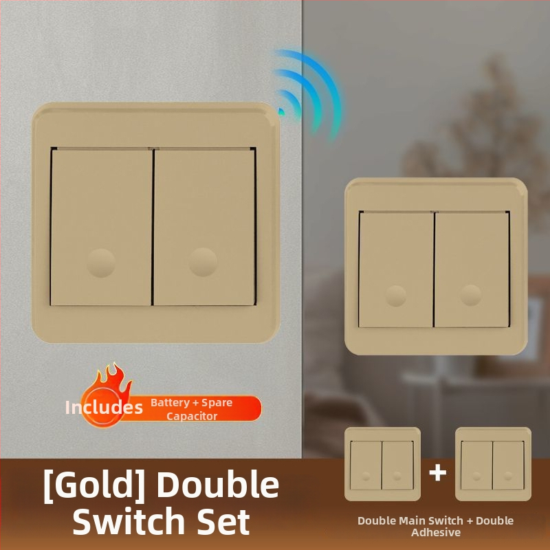 Comutator wireless cu telecomandă pentru iluminat de uz casnic (-10°C până la 55°C, certificare Detection, tip comutator: telecomandă)