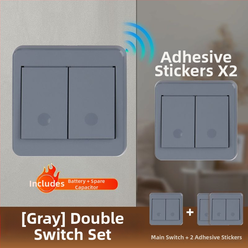 Comutator wireless cu telecomandă pentru iluminat de uz casnic (-10°C până la 55°C, certificare Detection, tip comutator: telecomandă)