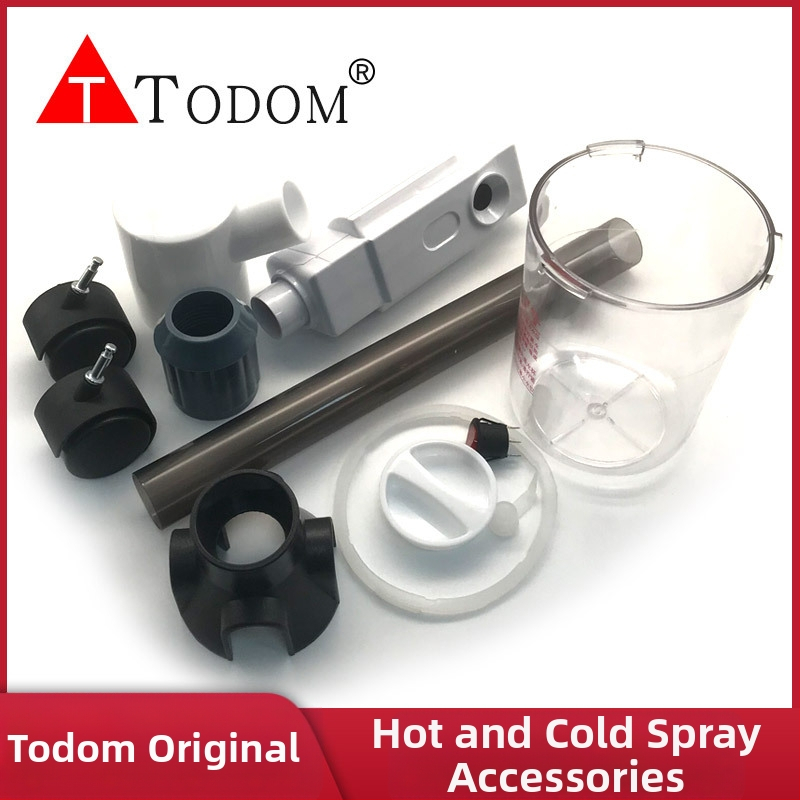 Todom parný prístroj na tvár s horúcim a studeným sprejom, 3 rýchlosti, horúca kompresia, bez batérie